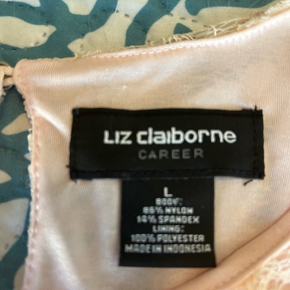 Liz Claiborne Career Blush Pink Top - Picture 2 of 6